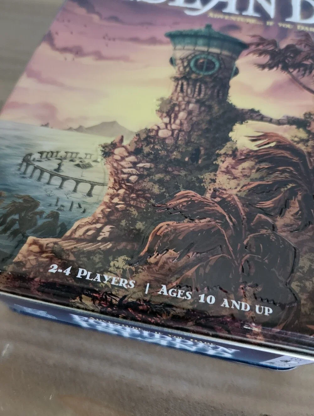 Forbidden Island Gamewright Board Game Tin 2010 Matt Leacock Complete